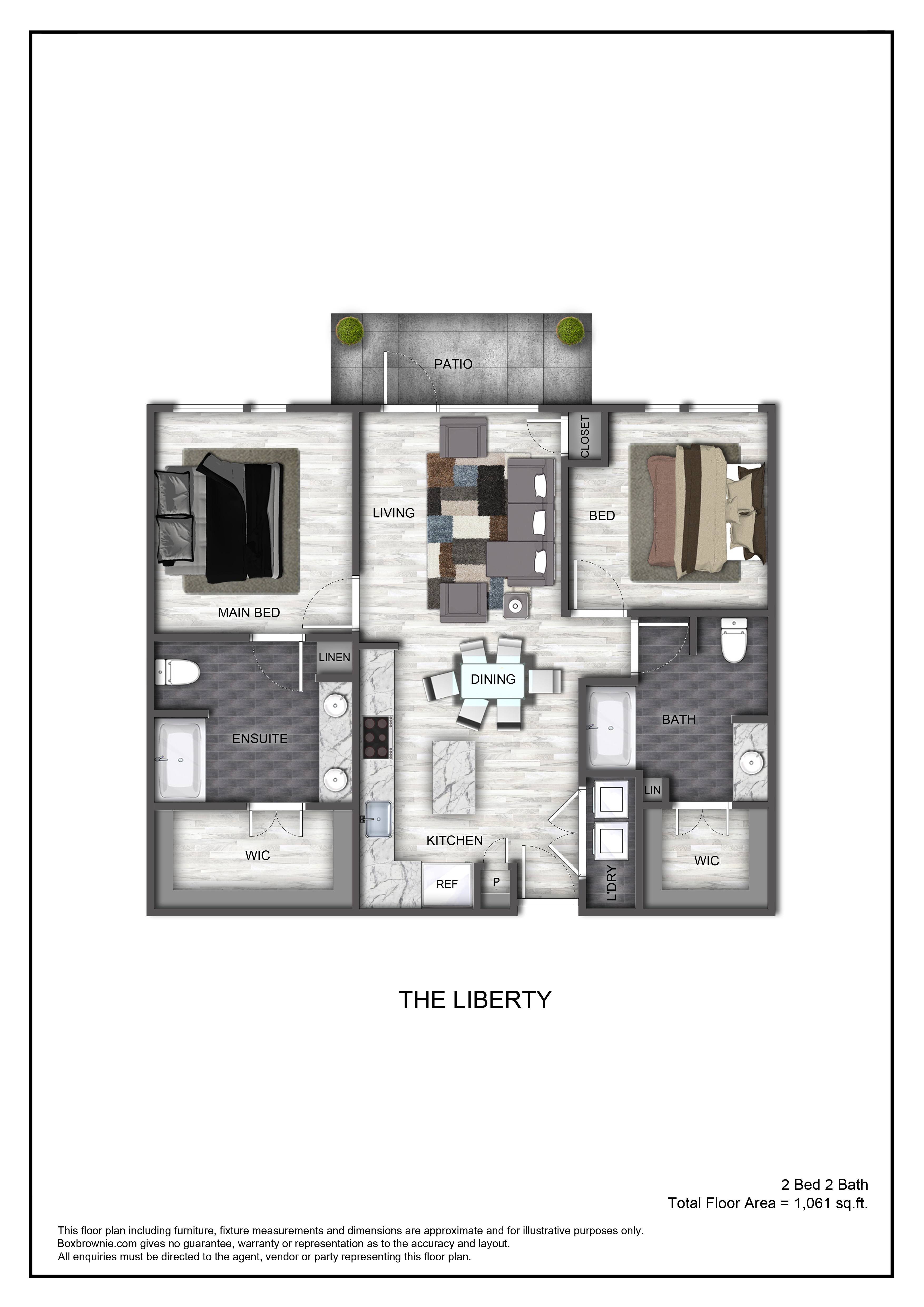 Floor plan layout diagram for B1